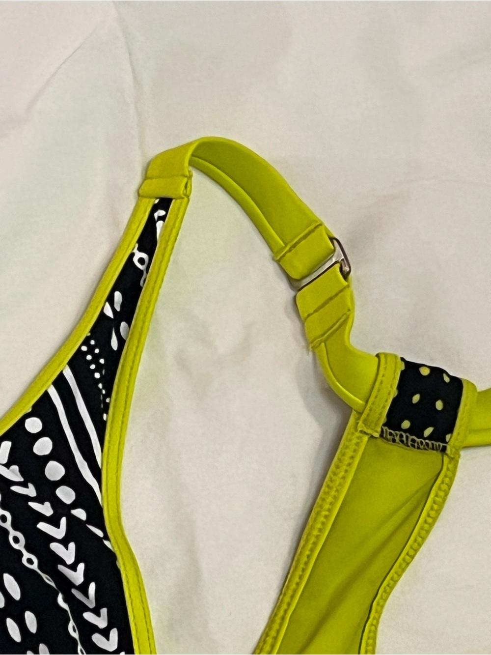 NWOT Title Nine Racerback Bikini Top - Picture 3 of 6